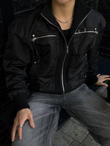 Banded ma-1 windbreaker