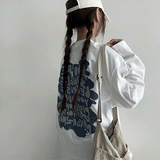 ニューバックプリント長袖Tシャツ (3 colors)