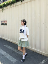 カルマロゴオーバー半袖Tシャツ (3c)