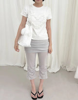 フリリッシュショルダーバッグ (white)