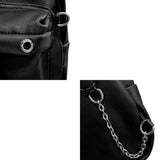 Shadow Chain Mini Backpack (BLACK)