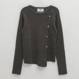 (T-6951)ESSENTIAL DANIEL CUTOUT KNIT