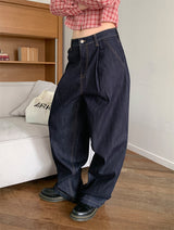 PINTUCK RAW JEANS (2C)