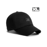 ビッグサイズ XL ベーシックキャップ ブラック