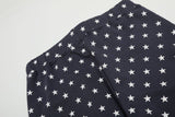 Noel Star Pattern Wide Pants