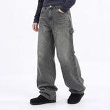 BTB : CURVE PANEL JEANS [DEEP GRAY CORE]