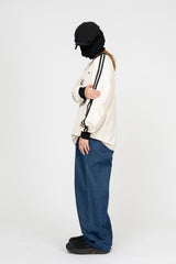 リスポベルベットトラック長袖Tシャツ