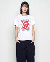 26FW WOMAN ROLLING STONES DOODLE STAR SHORT SLEEVE T-SHIRT