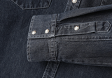  Billy Western Two Pocket Denim Long Sleeve Shirt