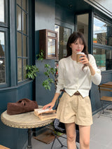 [MADE] Dears Cotton Pintuck Shorts