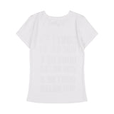 3ウェイレタリングコサージュTシャツ (BLACK) F25QB106
