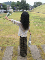Flower Button T-shirt