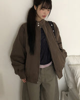 Ruhen Minimal Harrington Jacket