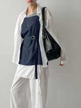 Geeks Wrap Nylon Wide Pants