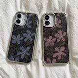 WILDFLOWERS MOHAIR EPOXY CASE - PINK