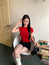 BEST Red Like Short Sleeve Tee
