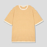 ASCLO アローンミニボーダー半袖ニット (5color)