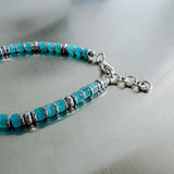 Segmented Turquoise Bracelet