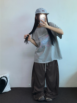 2サイズ🩶 ソフティサイドピンタックワイドロングパンツ🩶🧇🖤🤍5カラー