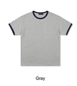 エカリベットポケットリンガー半袖Tシャツ