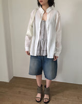 Biowashed wrinkle shirt (6color)