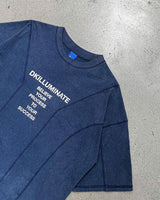 ビリーブユアプロセスTシャツ (Blue)