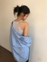 チークベーシックノースリーブ (5 Colors)