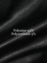 El Collarless Leather Jacket