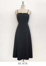 Kaz Notch Flare Bustier One Piece