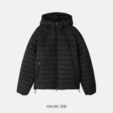エコライトウェイトフード付きパファージャケット (4 Colors)