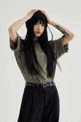 ベーシックコットンユニセックスTシャツ