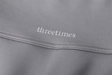 Athletic slit skirt - gray
