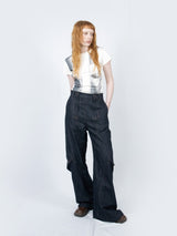 Trompe l'oeil Body Bondage Crop T-shirts