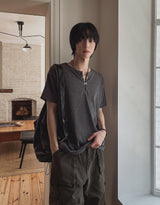 ルーキー フック ヘンリーネック ショートスリーブ Tシャツ