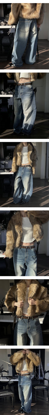 [F/W] ブラッシュフェイクファージャケット
