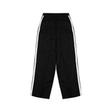 [UNISEX] サテントリムモータースポーツトラウザー（ブラック）