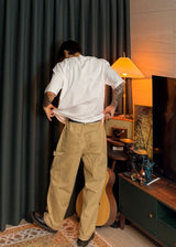 [ VIR Style Original ] Damage Canvas Carpenter Pants 4COLOR