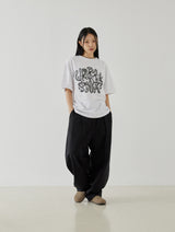Chrome Logo Tee (White)