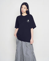 26SS WOMAN チェックシャーリングロングスカート