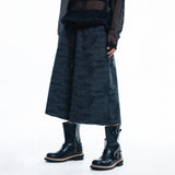 Camo 8-quarter Sweat Bermuda Pants - CHARCOAL