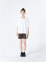 Two Tone Blend Shorts (Brown)