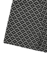 Jacquard Short Pants [Black]