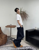 エルトローワイド生デニムパンツ