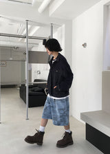 CAMO HALF BERMUDA PANTS