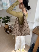 Cordu dot bag brown
