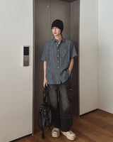 Mount multi cargo denim pants