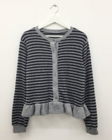 Demme Mohair Frill Cardigan (2color)