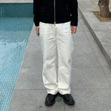 One-tuck jeans (3color)
