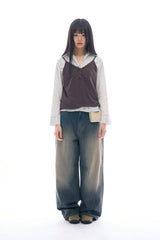 Leclair tie marine shirt