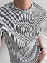 PDリブマッスルフィットショートスリーブTシャツ (3C)